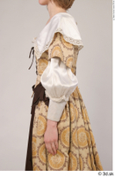  Photos Medieval Civilian in dress 3 brown dress medieval clothing 0001.jpg
